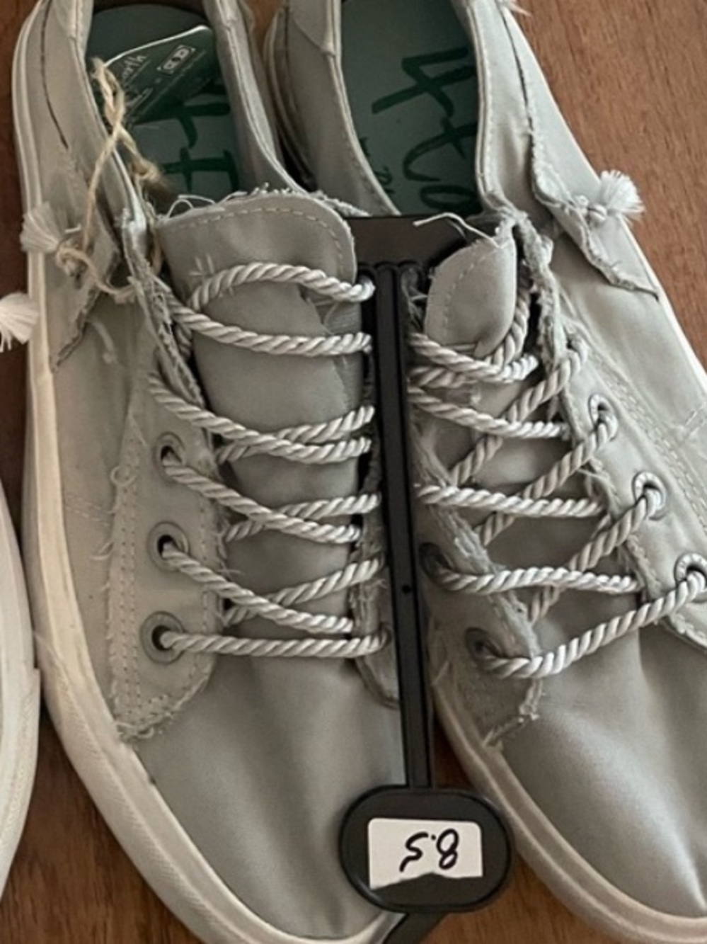 NEW Blowfish Malibu 4 Earth casual sneakers in gray….price firm